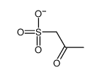 2-oxopropane-1-sulfonate Structure