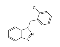 1-(2-chlorobenzyl)-1H-benzo[d][1,2,3]triazole structure