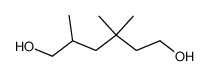2,4,4-trimethylhexane-1,6-diol结构式
