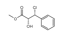 methyl (2R,3R)-3-chloro-2-hydroxy-3-phenylpropanoate Structure