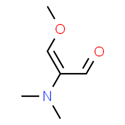 2-Propenal,2-(dimethylamino)-3-methoxy-,(2E)-(9CI) structure