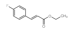 3-(4-FLUORO-PHENYL)-ACRYLIC ACID ETHYL ESTER Structure