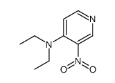 4-(DIETHYLAMINO)-3-NITROPYRIDINE structure