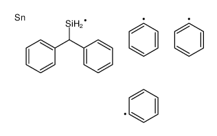 benzhydryl-λ3-silane,triphenyltin结构式