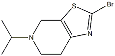 2-bromo-5-isopropyl-4,5,6,7-tetrahydrothiazolo[5,4-c]pyridine Structure