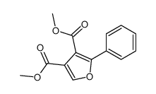 dimethyl 2-phenylfuran-3,4-dicarboxylate结构式