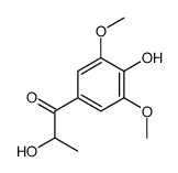 2-hydroxy-1-(4-hydroxy-3,5-dimethoxyphenyl)propan-1-one Structure