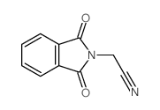 2-(1,3-Dioxoisoindolin-2-yl)acetonitrile Structure