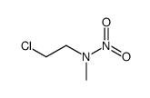 N-2-chloroethyl-N-methylnitramine Structure