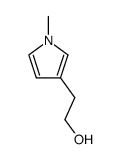 2-(1-Methyl-1H-pyrrol-3-yl)-ethanol Structure