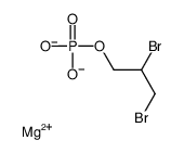 magnesium,2,3-dibromopropyl phosphate结构式