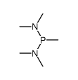 N-[dimethylamino(methyl)phosphanyl]-N-methylmethanamine Structure