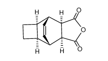 (1rC9,2tH,5tH)-tricyclo[4.2.2.02,5]dec-9-ene-7c,8c-dicarboxylic acid-anhydride Structure