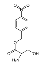 (4-nitrophenyl)methyl (2S)-2-amino-3-hydroxypropanoate Structure