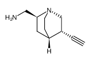 (1S,2R,5R)-2-HYDROXYMETHYL-5-ETHYNYLQUINUCLIDINE结构式