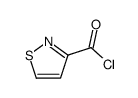 1,2-thiazole-3-carbonyl chloride结构式
