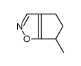 6-methyl-5,6-dihydro-4H-cyclopenta[d][1,2]oxazole结构式