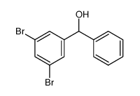 3,5-dibromo-benzhydrol结构式