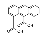 anthracene-1,9-dicarboxylic acid Structure