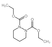 diethyl diazinane-1,2-dicarboxylate Structure