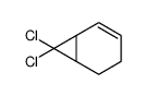 7,7-dichlorobicyclo[4.1.0]hept-4-ene结构式