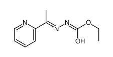 ethyl N-(1-pyridin-2-ylethylideneamino)carbamate Structure