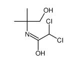 2,2-dichloro-N-(1-hydroxy-2-methylpropan-2-yl)acetamide Structure