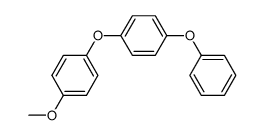 (4-methoxy-phenyl)-(4-phenoxy-phenyl)-ether结构式