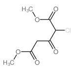 dimethyl 2-chloro-3-oxo-pentanedioate Structure