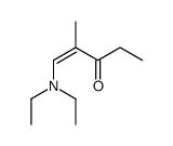 1-(diethylamino)-2-methylpent-1-en-3-one结构式