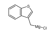 benzo[b]thiophen-3-ylmethyl-magnesium chloride结构式