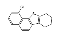 1-chloro-7,8,9,10-tetrahydro-benzo[b]naphtho[2,1-d]thiophene Structure