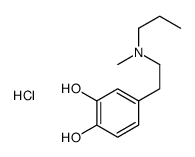 4-[2-[methyl(propyl)amino]ethyl]benzene-1,2-diol,hydrochloride结构式