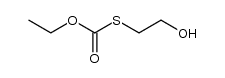 thiocarbonic acid O-ethyl ester-S-(2-hydroxy-ethyl ester) Structure
