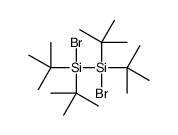 bromo-[bromo(ditert-butyl)silyl]-ditert-butylsilane Structure