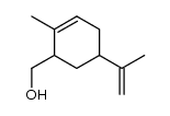 5-isopropenyl-2-methylcyclohex-2-enylmethanol Structure