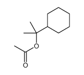 2-cyclohexyl-2-propyl acetate结构式