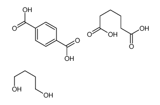 butane-1,4-diol,hexanedioic acid,terephthalic acid结构式
