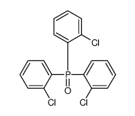 1-bis(2-chlorophenyl)phosphoryl-2-chlorobenzene Structure