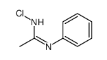 N'-chloro-N-phenylethanimidamide Structure