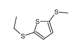 2-ethylsulfanyl-5-methylsulfanylthiophene结构式