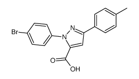 1-(4-BROMOPHENYL)-3-P-TOLYL-1H-PYRAZOLE-5-CARBOXYLIC ACID picture