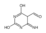 (9ci)-4-氨基-1,2,5,6-四氢-2,6-二氧代-5-嘧啶羧醛结构式