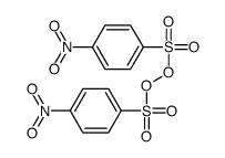 (4-nitrophenyl)sulfonyloxy 4-nitrobenzenesulfonate Structure