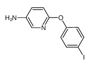 6-(4-lodo-phenoxy)-pyridin-3-ylamine Structure