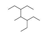 3,5-diethyl-4-methylheptane Structure
