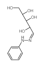 L-Arabinose,phenylhydrazone (9CI) Structure