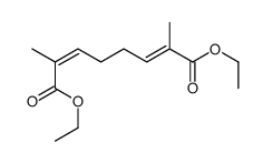 diethyl 2,7-dimethylocta-2,6-dienedioate Structure