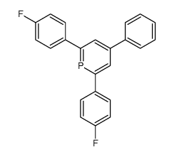 2,6-bis(4-fluorophenyl)-4-phenylphosphinine结构式