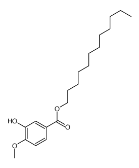 dodecyl 3-hydroxy-4-methoxybenzoate Structure